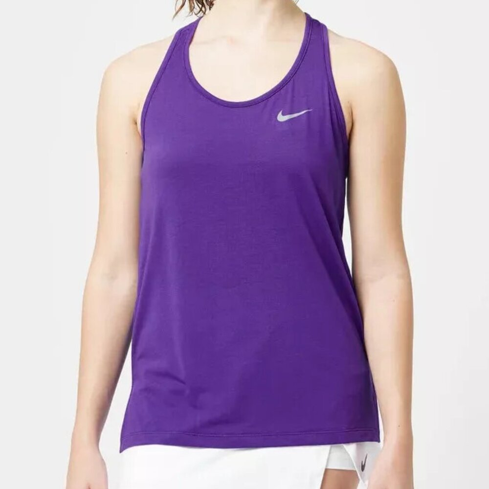 Nike Team One Dri-FIT Purple Tank Top | Small